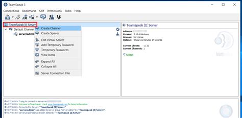 teamspeak voix qualité canal serveur